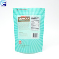 Hersluitbare ritssluitingsvoedsel verpakkingszak voor granola