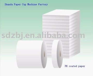 blank / printed PE Coated Paper for paper cup