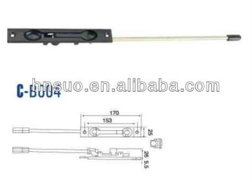 stainless steel security cheap main french door flush bolt