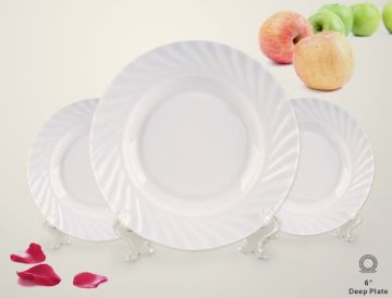 Elegant Shape Soup Plate -10" Deep Pate
