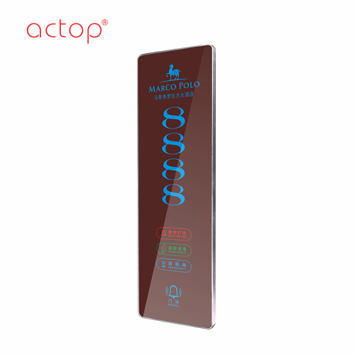 Shenzhen Actop Smart plaque de porte d&#39;hôtel nouvelle conception