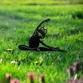 Metal Yoga Kurbağa Bahçe Kazıkları