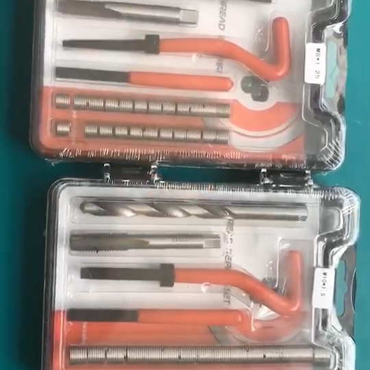 131-Piece OEM Supported Hand Tool Kit Automotive Mechanics Including Bit Tap Tools Iron Steel Package Repair Features Box