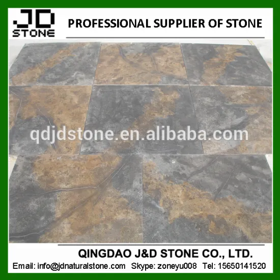 multi color bluestone paving tile