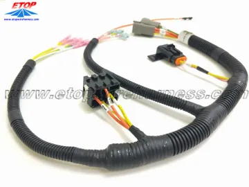 auto wiring harness with relay holder