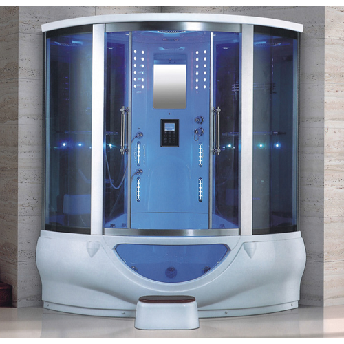 Sauna no infrarroja unidades de masaje de gabinete de ducha de vapor de lujo