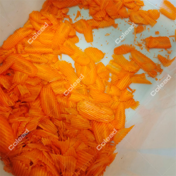 Máquina de corte de cebola de cenoura para processamento de alimentos
