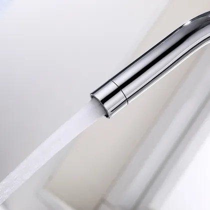 Brass Polished Industrial Kitchen Faucet