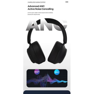 Custom Active Noise Cancelling Wireless Headphones