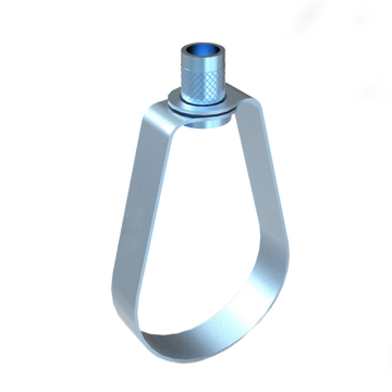 FM Approved Carbon Steel Pre-Galvanized Cup Nut Pipe Loop Hanger for Conduit Pipe