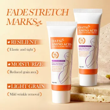 Stretch Mark Cream: Mild Skin Whitening, Unstimulated Smooth Oat