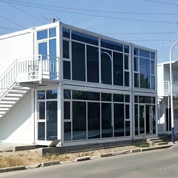 Wind Resistant Flat Pack Shed: Prefabricated Buildings for Schools and Container Rooms