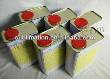 Dye sublimation coating for ceramic tile