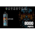 Fabones increíbles 8000puffs Pen de vape desechable