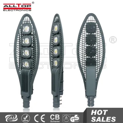 IP67 waterproof bridgelux cob 240w solar led street lights