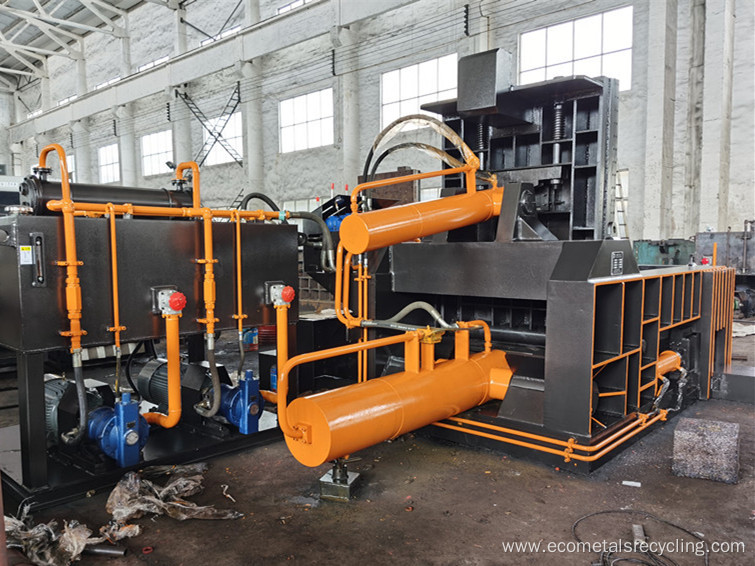 Scrap Baler For Ferrous And Nonferrous Metals