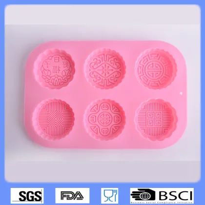 silicone moon cake mould/silicone cake mold