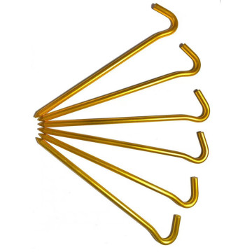 Lightweight Aluminum Camping Tent Stakes for Canopy and Beach