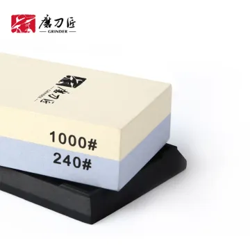 1 pcs [TAIDEA] Kitchen Professional Knife Sharpener 1000# 240# Grit Water Grinding Stones Honing Whetstone Sharpening Machine