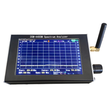 35M-4400M 4.4G Professional Handheld Simple Spectrum Analyzer Measurement of Interphone Signal or USB PCB Generator Module