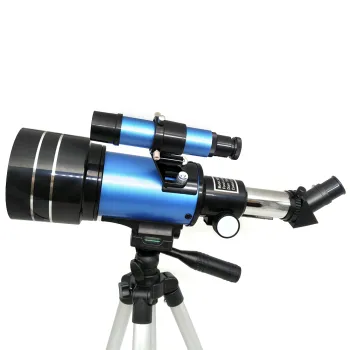 30070 Blue Astronomical Refractor Telescope with Tripod & Finder Scope