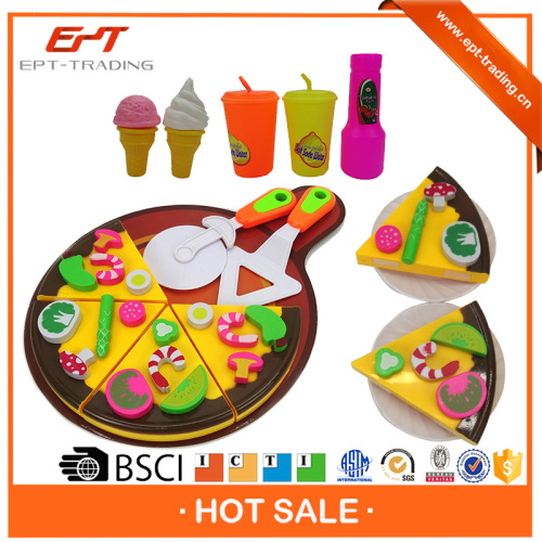 Funny plastic food toy play kitchen toy set for sale