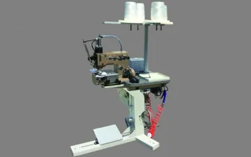 High speed single and double needle sewing machine
