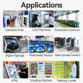Xcy 2lan 2com Industrial Fanless PC
