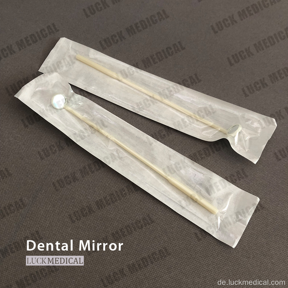 Einweg oraler Spiegel endodontischer Verwendung