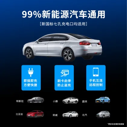 Fast Charging Pile for Electric Cars: 32A 7KW Electric Car Charger