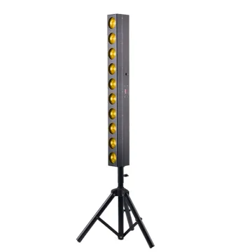 Professional 10x12W Warm White LED Matrix Control Wall Wash Beam Bar DJ Light