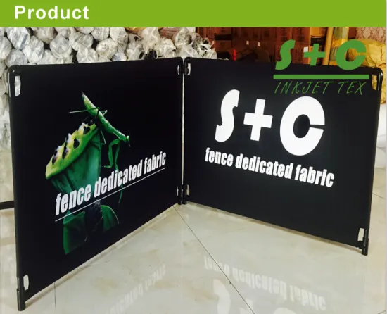 direct dye sub printing fence dedicated fabric 100% cover blockout the lighting
