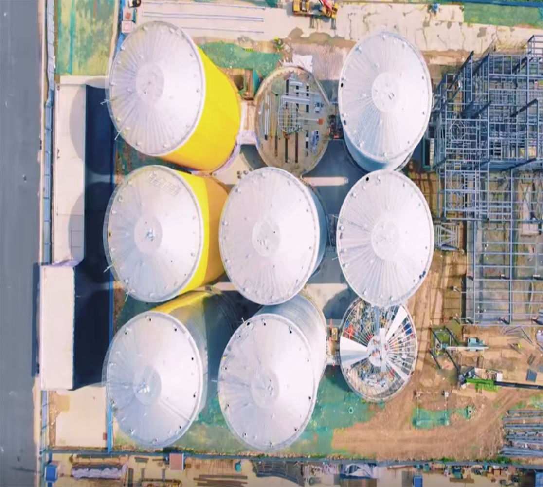 High-performance clinker storage and transportation silos