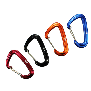 12KN 7075 aviation aluminum carabiner