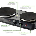 Double Hotplate Burner Solid Hotplate Kitchen Appliance