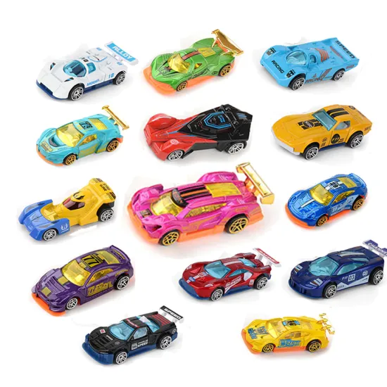 Promotional Miniature Car Toy Collection: EPT Small Die-Cast Racing Inertia Friction Alloy Cars for Boys
