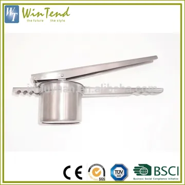 Potato masher manual easy operation stainless steel baby food masher