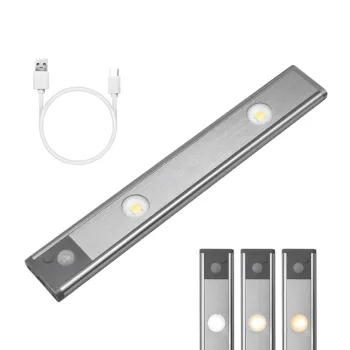 Wardrobe Light Cat Eye Motion Sensor Kitchen LED Cabinet Night Lights