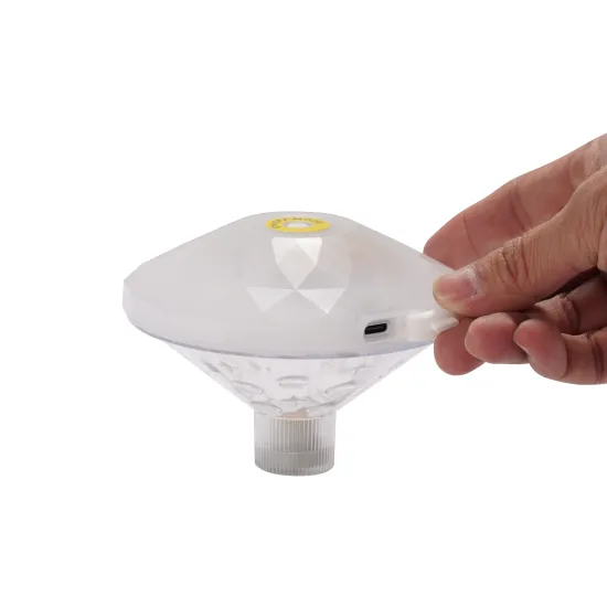 Rechargeable Underwater Light for Aquariums, Ponds, Pools, and Spas