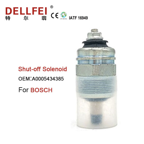 Solenoide de apagado de combustible de 12V A0005434385 para Bosch