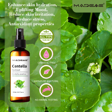 Centella a vapor natural de destilar 100% puro Centella asiatica Hydrosol Care Centella Hydrosol