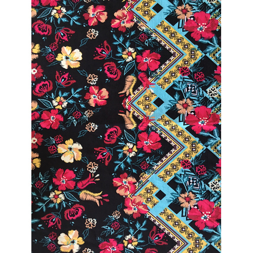 Broderi Design Rayon Poplin Shuttle 45S Printing Fabric