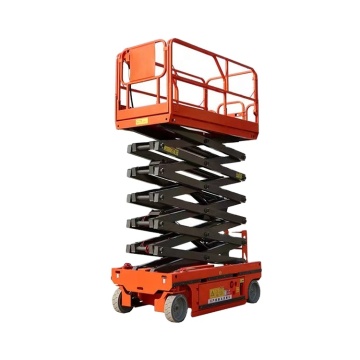 Factory Price Self-Propelled Scissor Aerial Lift Work Platforms 550kg 10m 12m 14m