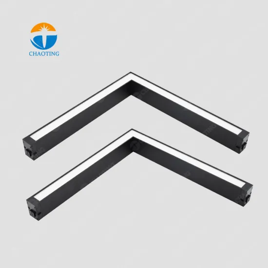 Commercial Interior LED Magnetic Track Flood Light - New L Corner Right Angle 18W Linear Lamp