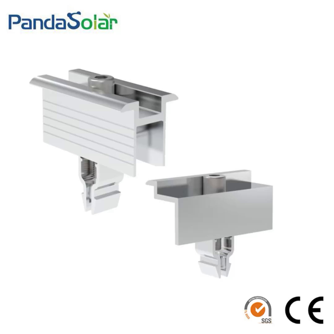 Aluminium U50b Short Rail Solar Bracket System