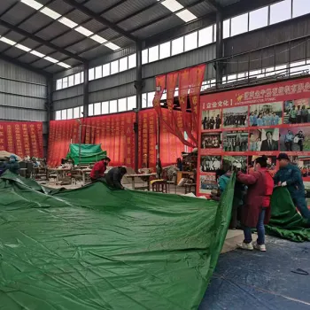 Moisture and waterproof tarpaulin