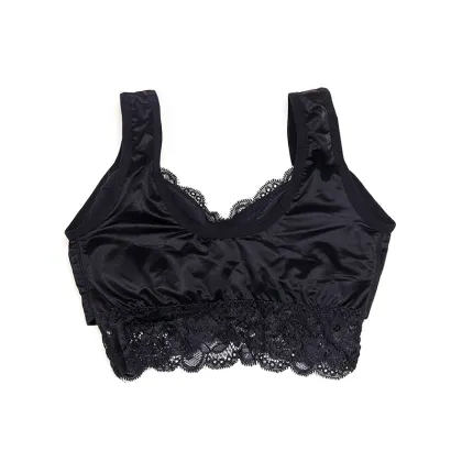 Ladies lace cotton bra