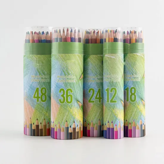 Wholesale Colored Pencil Sets for Students - 12, 18, 24, 36 Colors