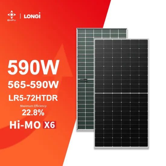 Longi Hi-Mo X6 Dual Glass Solar Panels: High Efficiency 565W to 590W Modules