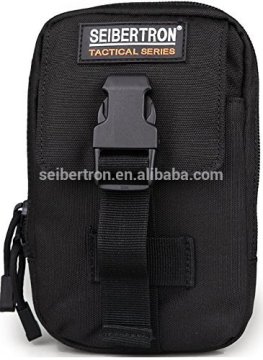 Seibertron Compact MOLLE EDC Pouch Utility Gadget Pouch wallet Detachable Neck Lanyard 6.3" Mobile Phone Purse Belt Waist Bag